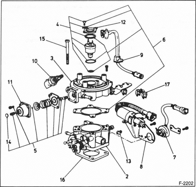Ford Fiesta Reparaturanleitung. Zentraleinspritzeinheit 1,1-l-motor