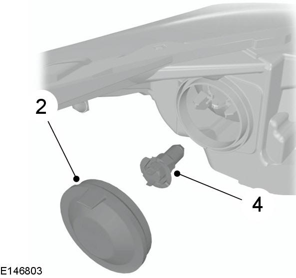 Ford Fiesta. Abblendlicht