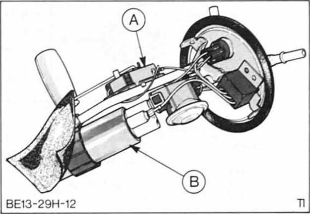 Ford Fiesta Reparaturanleitung. Kraftstoffvorratsbehälter/tankgeber aus-und einbauen