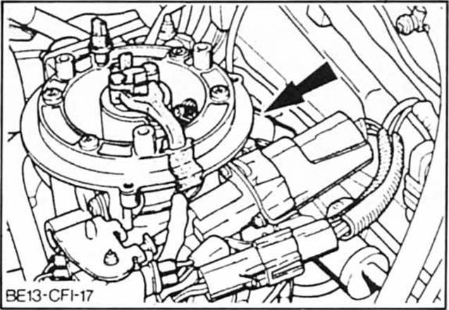 Ford Fiesta Reparaturanleitung. Ansaugluft-temperaturfühler prüfen/ aus-und einbauen