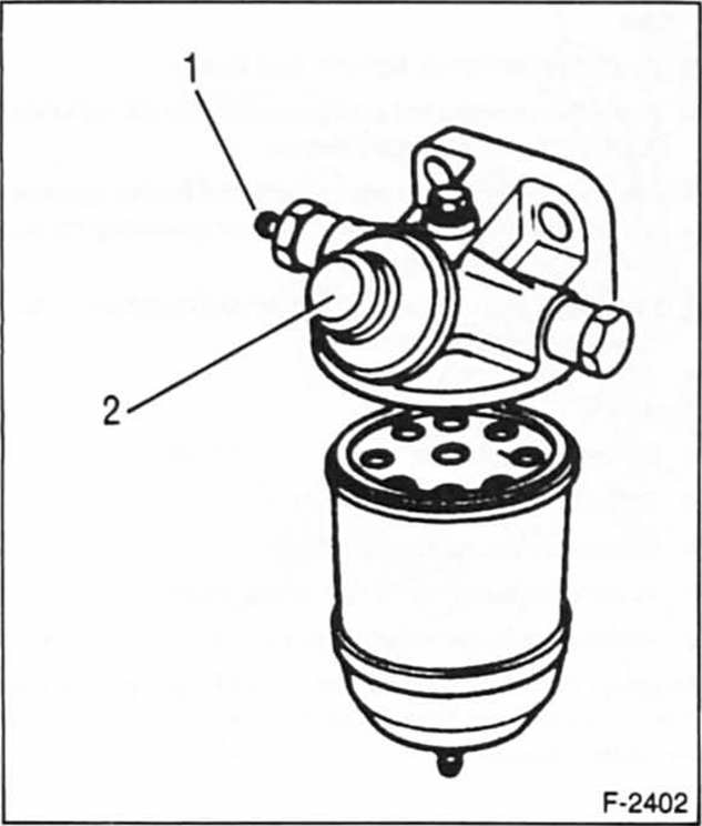 Ford Fiesta Reparaturanleitung. Cav-einspritzpumpe