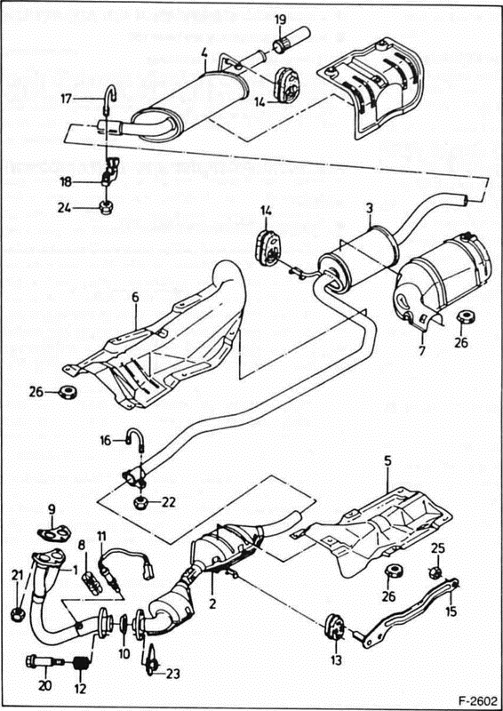 Ford Fiesta Reparaturanleitung. Katalysatormotor