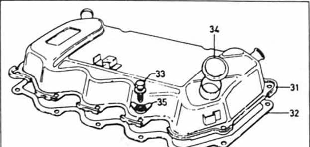 Ford Fiesta Reparaturanleitung. Zylinderkopf aus- und einbauen