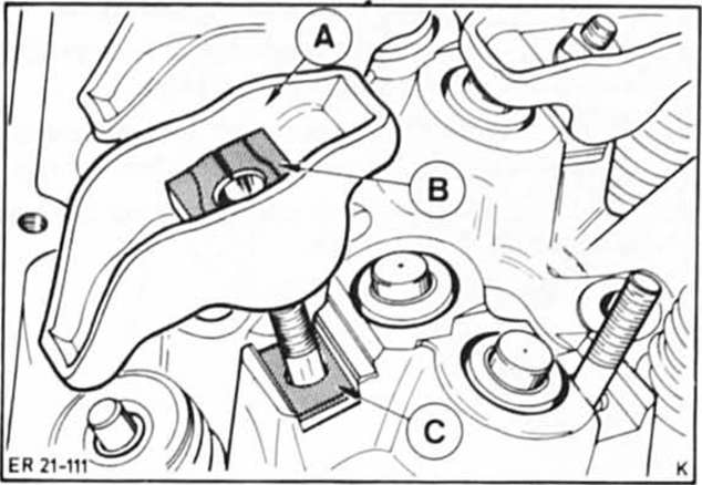 Ford Fiesta Reparaturanleitung. Ventil aus- und einbauen