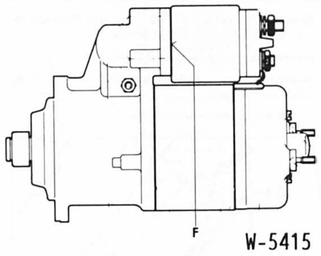 Ford Fiesta Reparaturanleitung. Magnetschalter prüfen/aus- und einbauen 