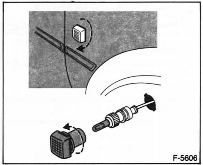 Ford Fiesta Reparaturanleitung. Glühlampen auswechseln