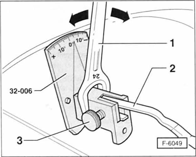 Ford Fiesta Reparaturanleitung. Einstellen der scheibenwischerarme