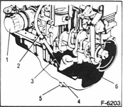 Ford Fiesta Reparaturanleitung. Motoröl ablassen