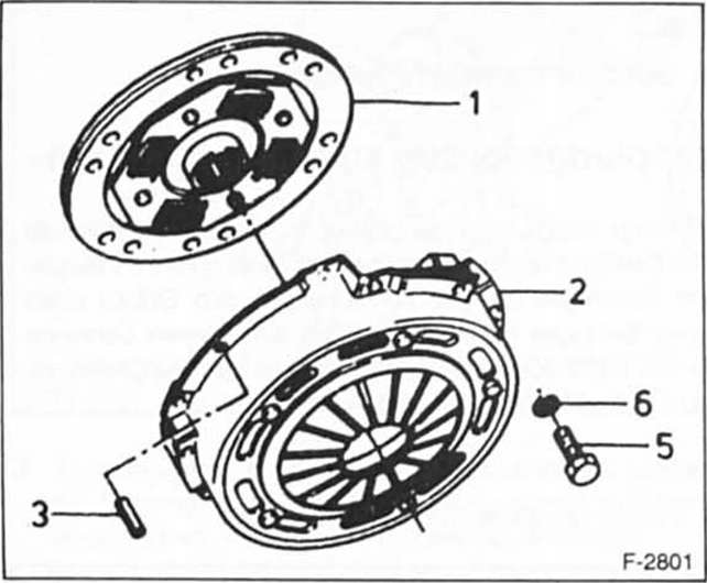 Ford Fiesta Reparaturanleitung. Kupplung aus- und einbauen/prüfen