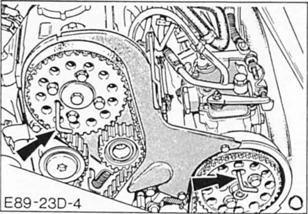 Ford Fiesta Reparaturanleitung. Zahnriemen aus- und einbauen 